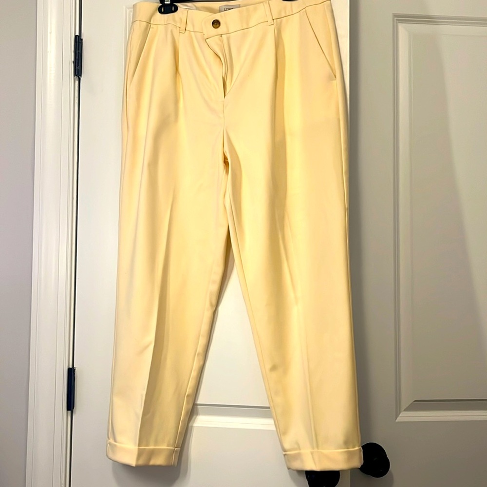 Cuffed pants